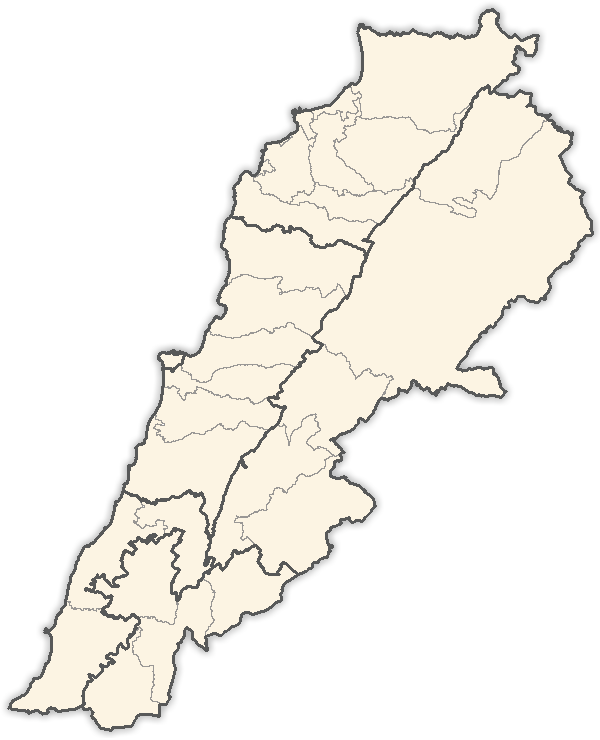LebanonDistricts